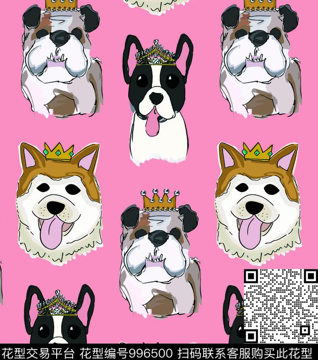 卡通抽象女装传统印花华亿平台下载（图片编号: 996500） - 瓦栏（Walan）