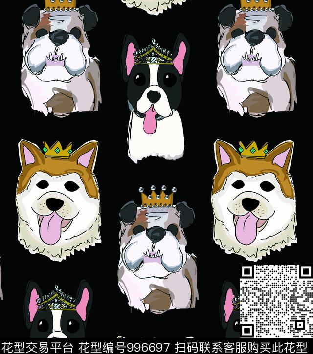 卡通抽象女装传统印花华亿平台下载（图片编号: 996697） - 瓦栏（Walan）