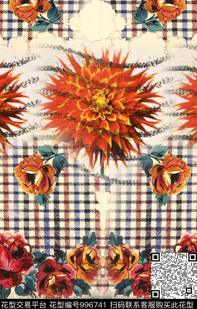 数码华亿平台民族风波西米亚数码印花华亿平台下载（图片编号: 996741） - 瓦栏（Walan）