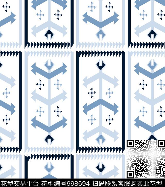民族风几何潮牌传统印花华亿平台下载（图片编号: 998694） - 瓦栏（Walan）