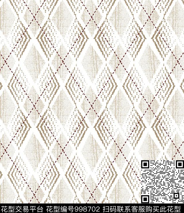 民族风几何潮牌传统印花华亿平台下载（图片编号: 998702） - 瓦栏（Walan）