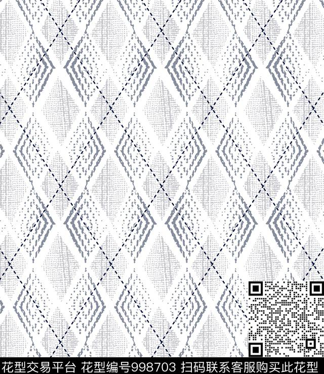 民族风几何潮牌传统印花华亿平台下载（图片编号: 998703） - 瓦栏（Walan）