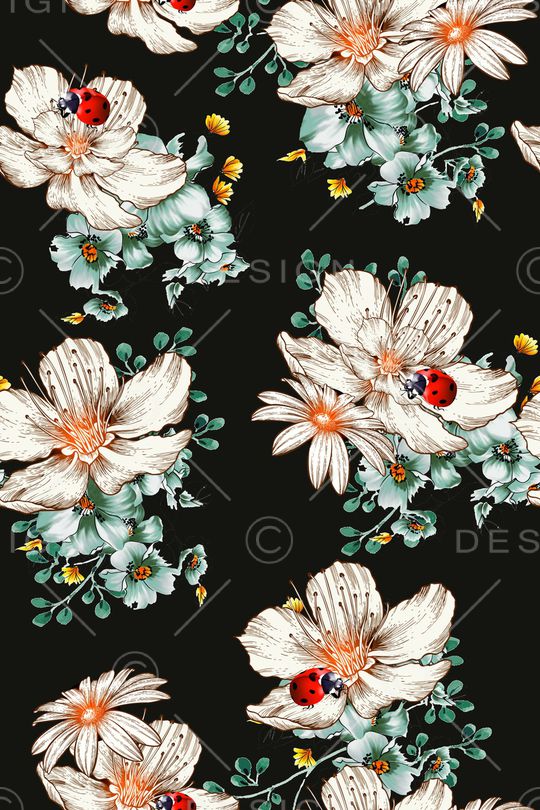 昆虫印花华亿平台图片