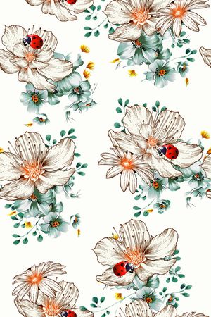 昆虫印花华亿平台图片