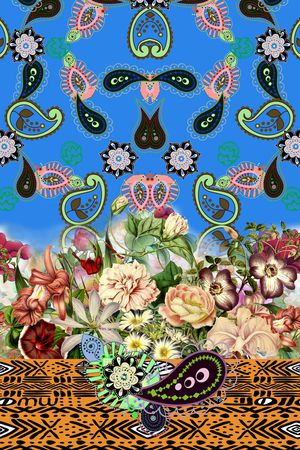 民族风印花华亿平台图片