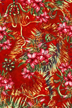 民族风印花华亿平台图片