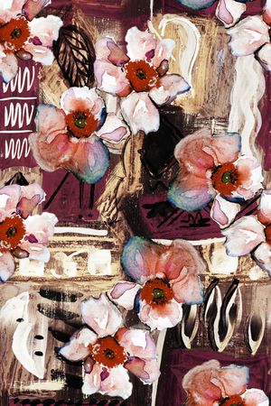 民族风印花华亿平台图片