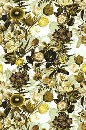 连衣裙印花华亿平台图片