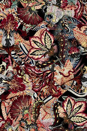 民族风印花华亿平台图片