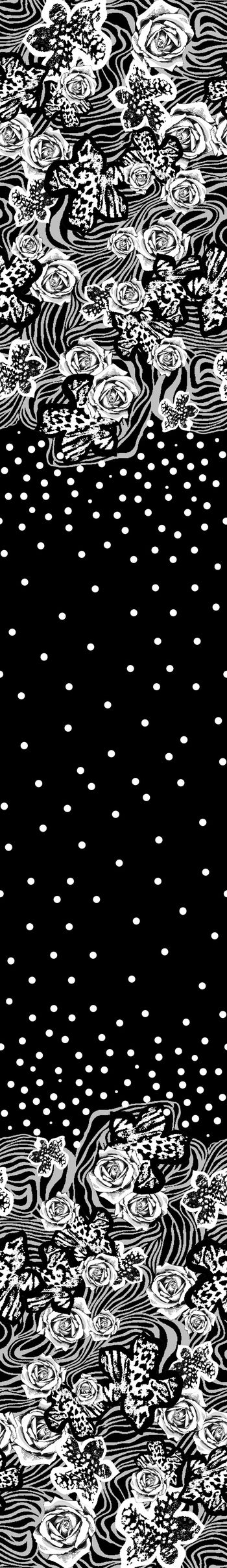 黑白华亿平台印花华亿平台图片