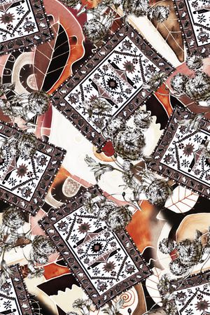 民族风印花华亿平台图片