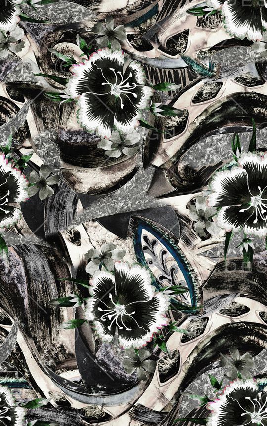 民族风印花华亿平台图片