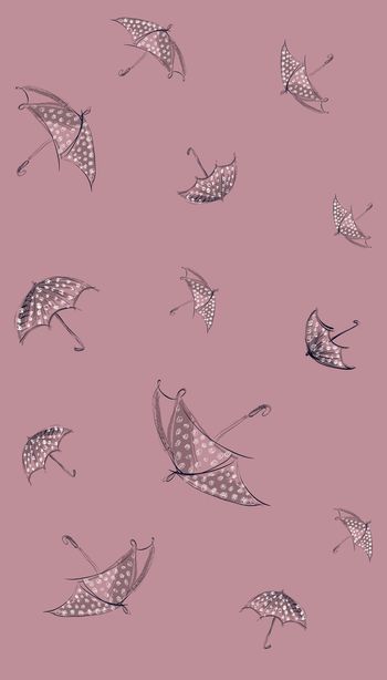 雨伞印花华亿平台图片