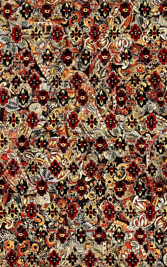 民族风印花华亿平台图片