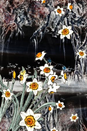 数码华亿平台印花华亿平台图片