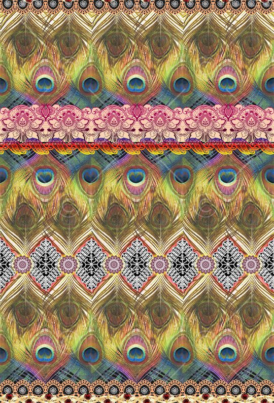 抽象印花华亿平台图片