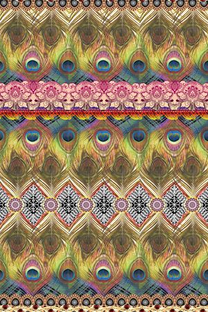 抽象印花华亿平台图片