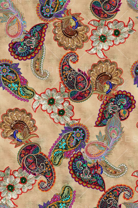 民族风印花华亿平台图片