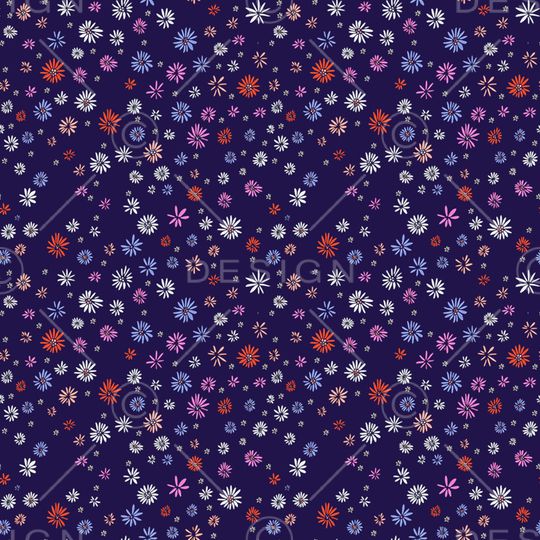 小碎花印花华亿平台图片