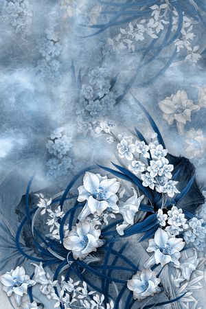 兰花印花华亿平台图片