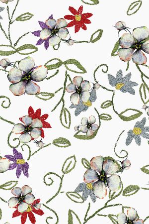 小碎花印花华亿平台图片