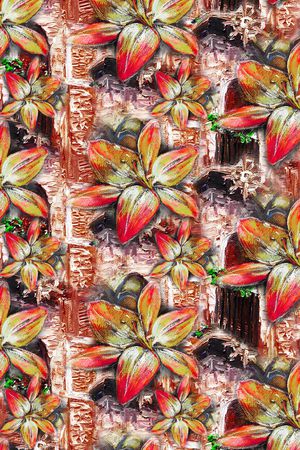 民族风印花华亿平台图片