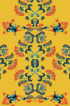 宫廷风印花华亿平台图片