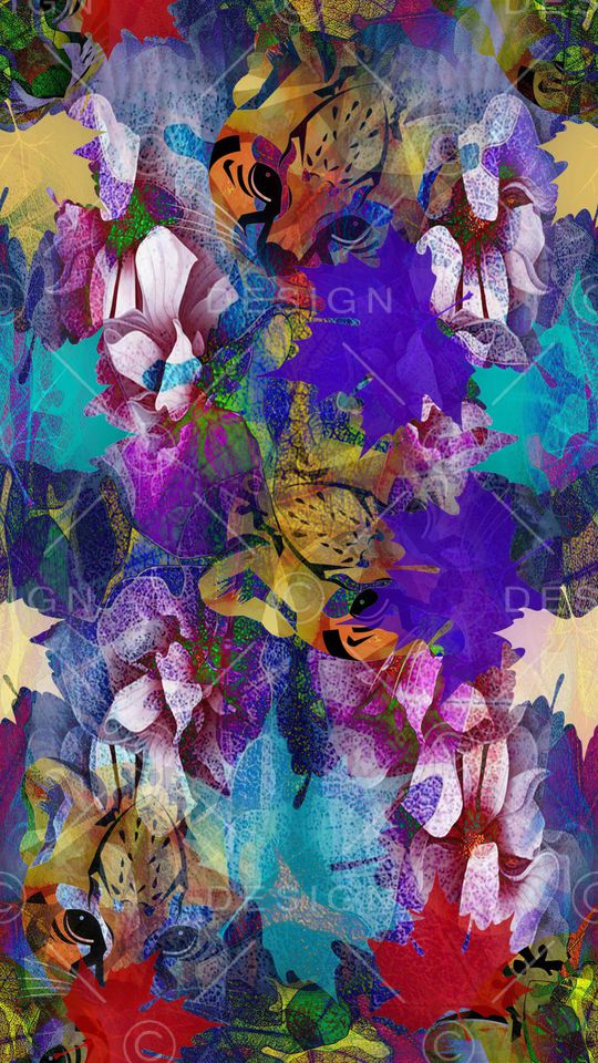 枫叶印花华亿平台图片