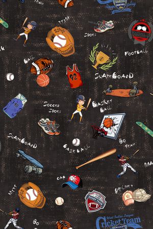 卡通印花华亿平台图片