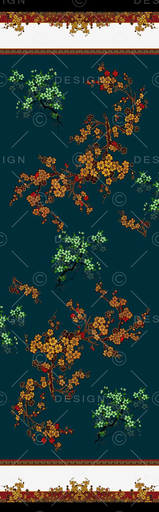 梅花印花华亿平台图片