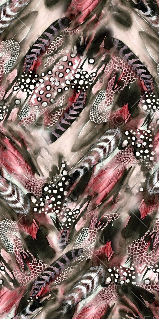 抽象印花华亿平台图片