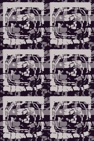 抽象印花华亿平台图片