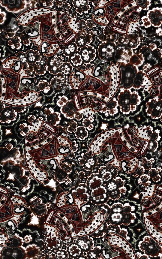 民族风印花华亿平台图片