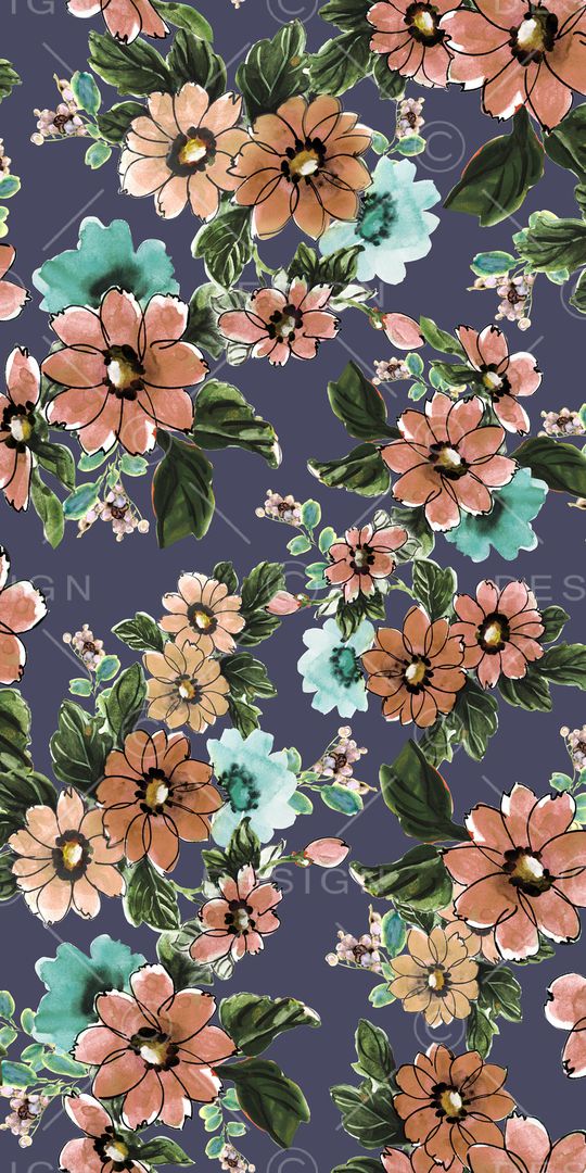 小碎花印花华亿平台图片