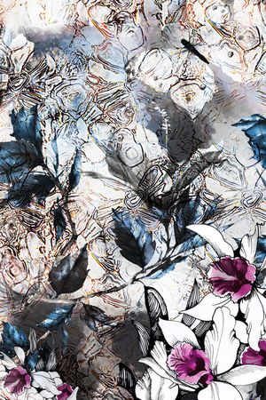 民族风印花华亿平台图片