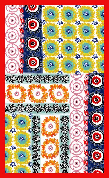 1007065-部落拼接长巾