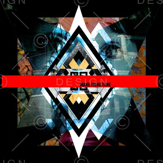 胸前独幅印花华亿平台图片