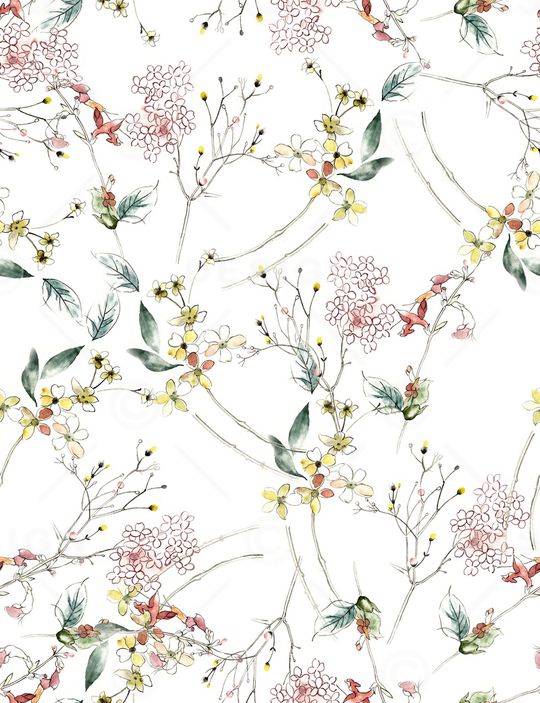 植物印花华亿平台图片