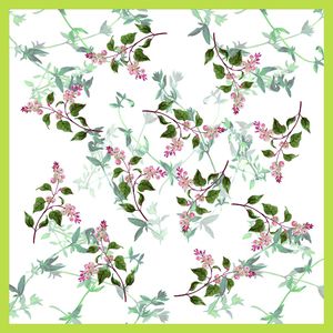 手绘花卉印花华亿平台图片