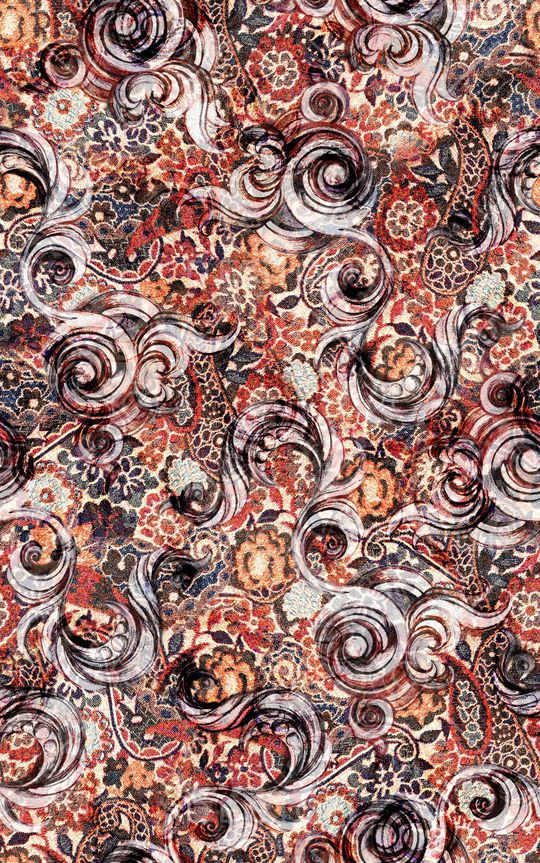 民族风印花华亿平台图片