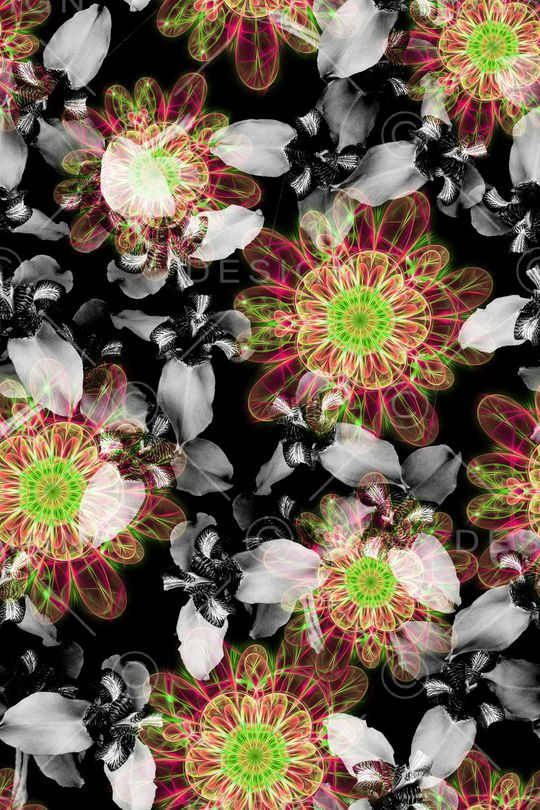 抽象印花华亿平台图片