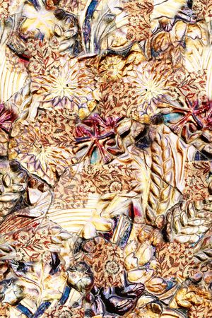 民族风印花华亿平台图片