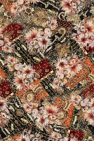 民族风印花华亿平台图片