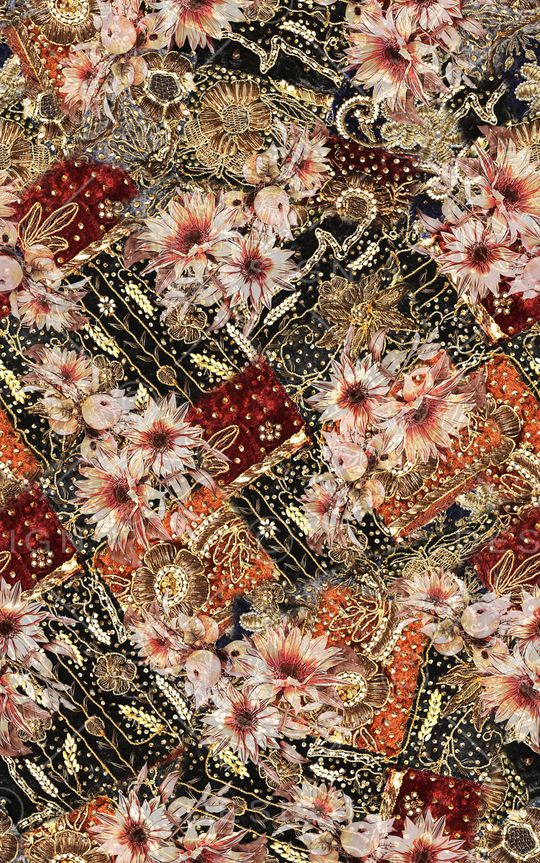 民族风印花华亿平台图片