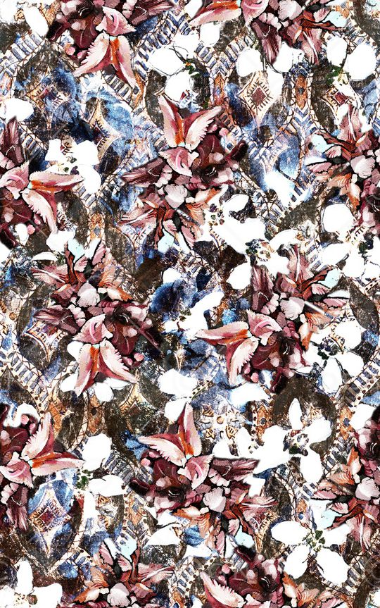 民族风印花华亿平台图片