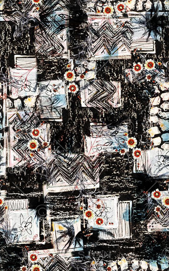 民族风印花华亿平台图片