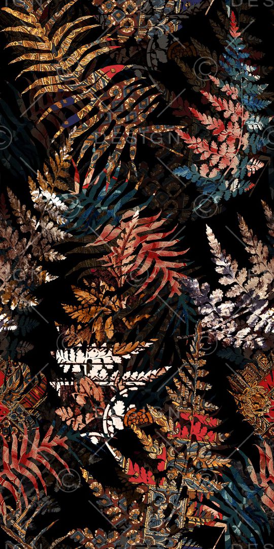 植物印花华亿平台图片