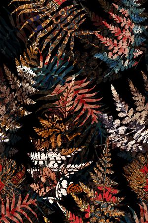 植物印花华亿平台图片