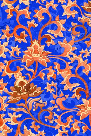 真丝雪纺华亿平台印花华亿平台图片