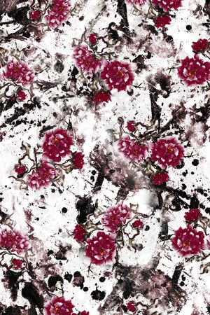 民族风印花华亿平台图片